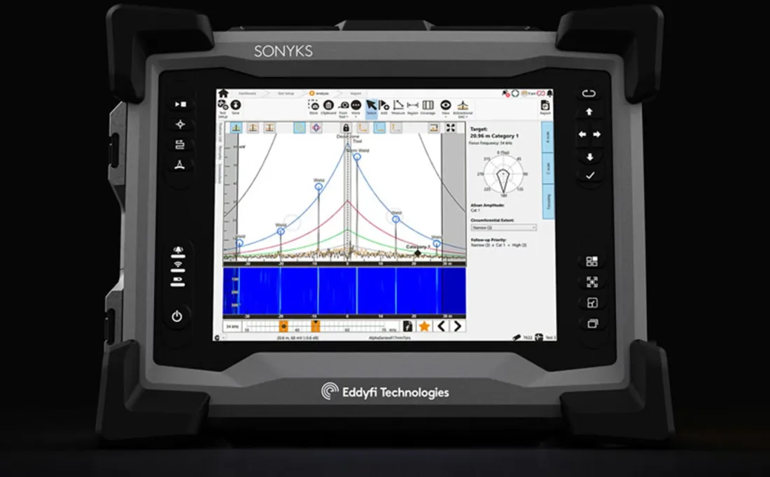 Sonyks guided wave inspection instrument